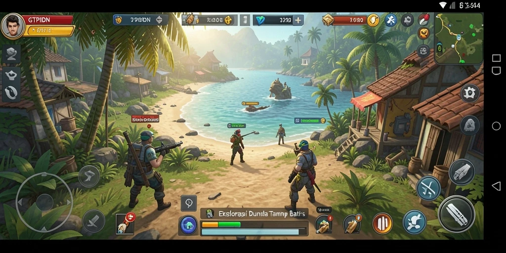 Gameplay menakjubkan dalam dunia terbuka yang luas.