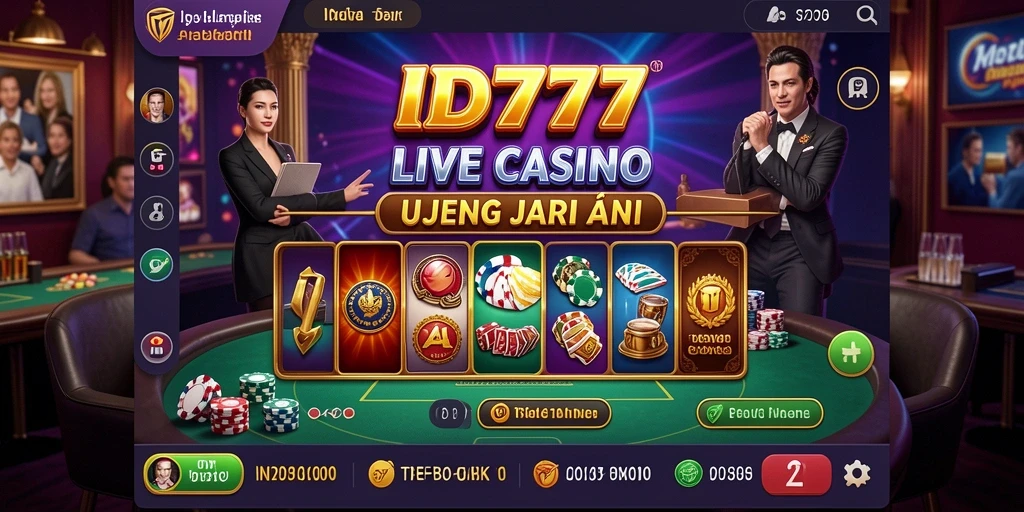 Gameplay Live Casino seru dengan dealer profesional dan interaksi waktu nyata.