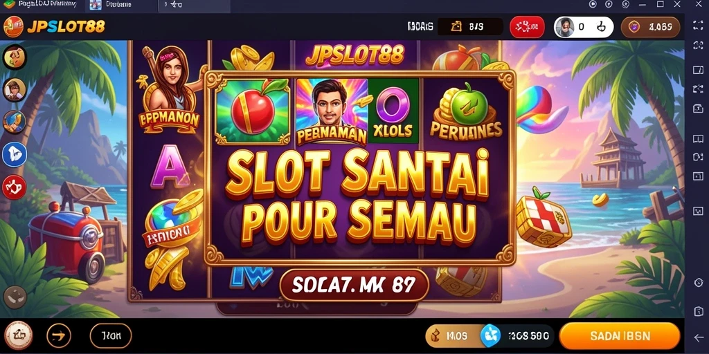 Tampilan gameplay seru dan menghibur dari JPSLOT88.