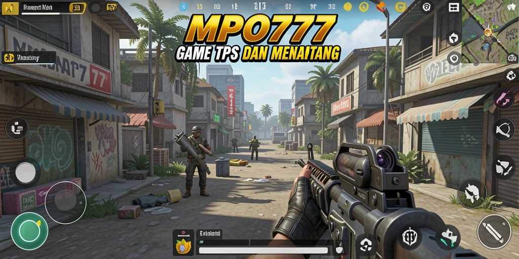 Menampilkan gameplay seru MPO777 dalam aksi TPS.
