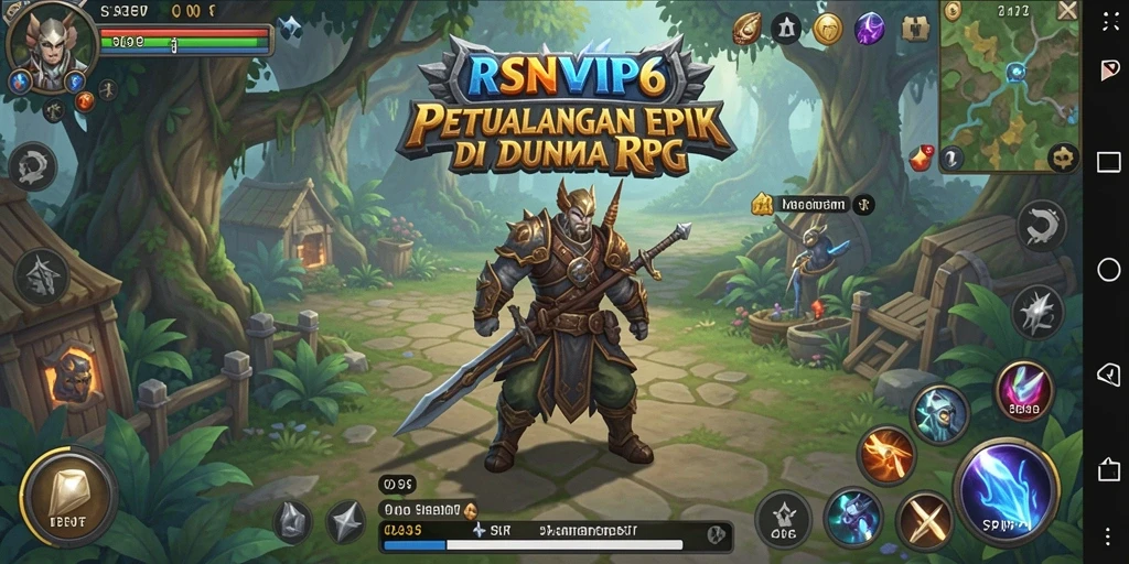 Gameplay RSNVIP6 yang memukau di dunia RPG.